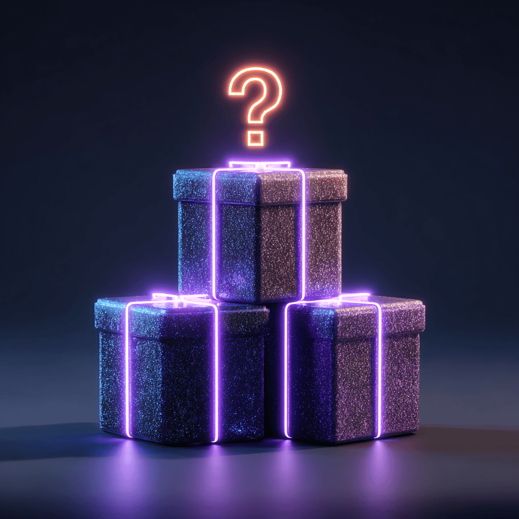 Dynamic shot of stacked premium trading card boxes