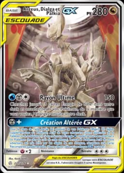 Arceus, Dialga et Palkia Escouade